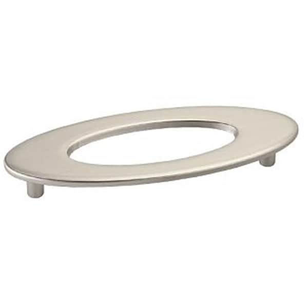 Gan Eden Oval Pull With Hole, Satin Nickel, 96 mm GA696943 - main